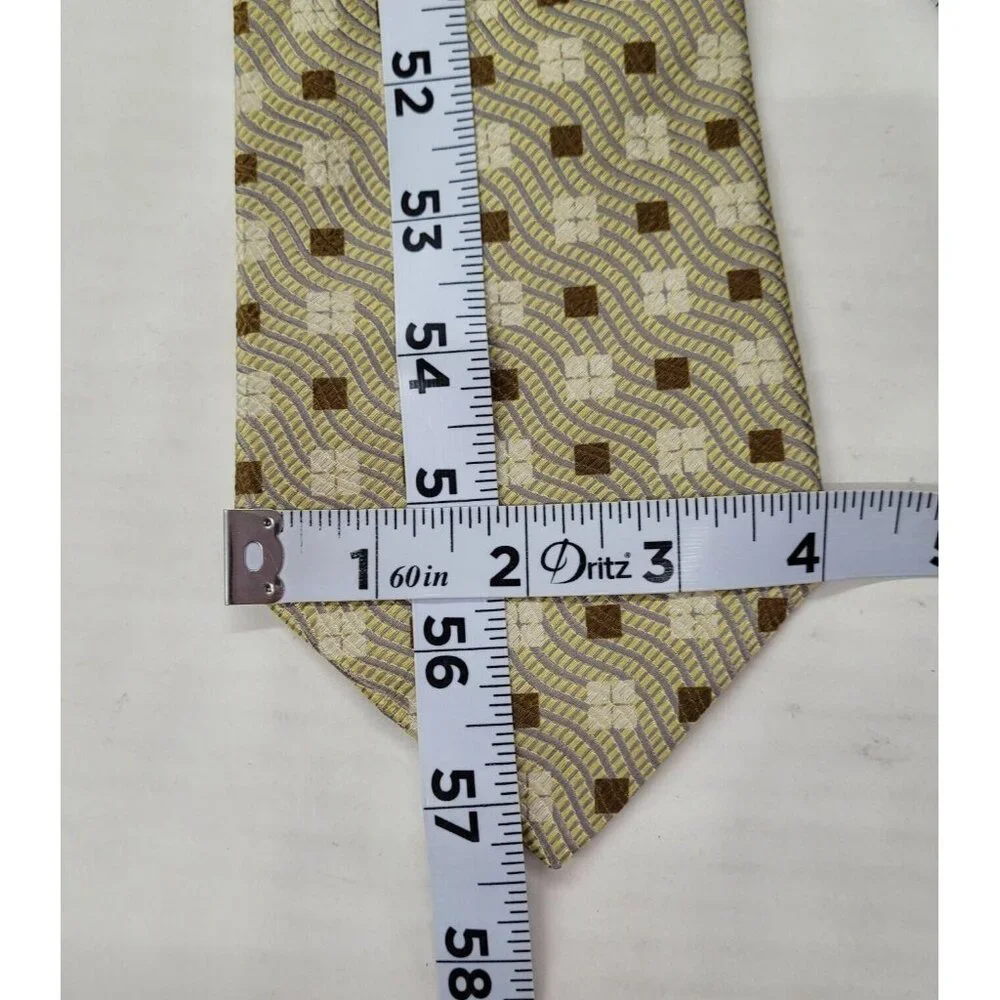 Robert Talbott Best Of Class Tie Mens One Size Necktie Brown Ivory Textured Silk